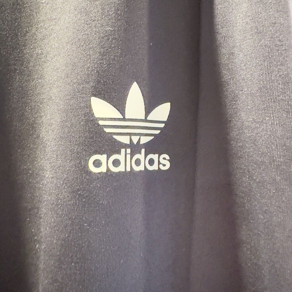 Adidas Womens Originals 3-Stripes Size S Black Leggings Sports Athleisure DH4195 - Picture 4 of 8
